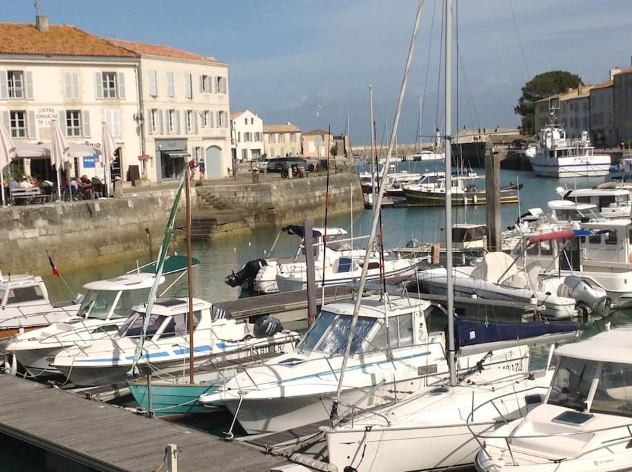 Eole, Idealement Situe Sur Le Port De St Martin De Re 圣马丹德雷 外观 照片